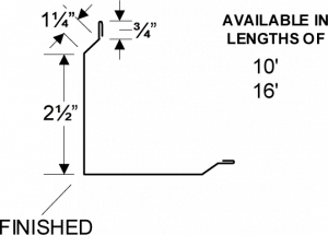 4 INCH CORNER – Higgins Steel Roofing